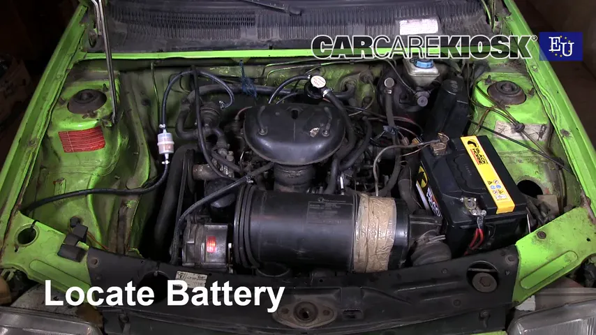 1986 Peugeot 205 GL 1.1L 4 Cyl. Battery